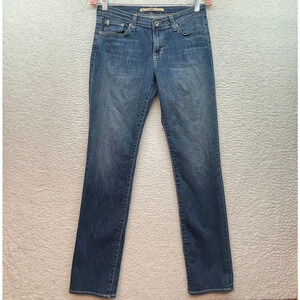 Big Star 1974 Jeans Womens 27 Blue Kate Straight Leg Denim Medium Wash Stretch